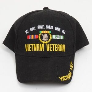 Vietnam Veteran All Gave Some 58479 Gave All Cap Hat‎ Adjustable